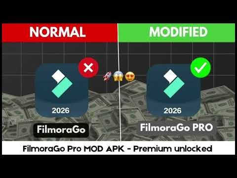 FilmoraGo Pro Mod APK Latest Version 🔥 Unlock All Premium Features | No Watermark 2026