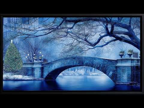 Christmas Instrumental Holiday 4k | Art Slideshow | Art Framed Screensaver | Art for Your TV