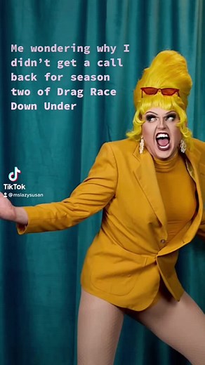 They ask you to perform a script in the style of Kath & Kim, what was I meant to do!? 🙏 Next year I’ll be less stupid I promise. #happybirthdaywerner #sorry #janeturner #genariley #kathandkim #rupaulsdragrace #rpdrdu