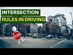 Intersection Rules in Driving - How to Make Left and Right Turns at Intersections
