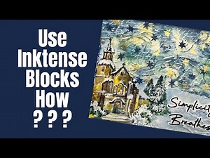 INKTENSE BLOCKS 3 Ways to Use -Mixed Media Art Journal Tutorial