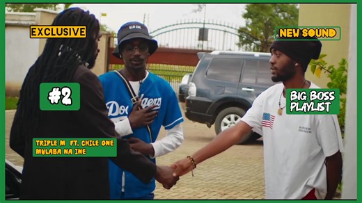 8.8K views · 859 reactions | Triple M's touching joint has debuted number 2 on the BIG BOSS PLAYLIST for this week, the song "Mulaba Na Ine" features Chile One Mr Zambia and its an emotional fusion soundtrack. | DJ Mzenga Man Worldwide | Facebook