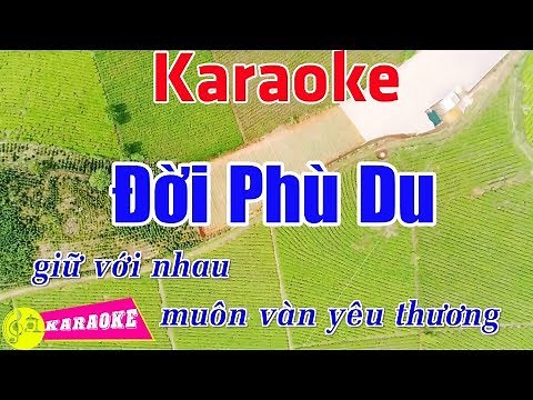 Đời Phù Du - Karaoke HD || Beat Chuẩn ➤ Bến Thành Audio Video