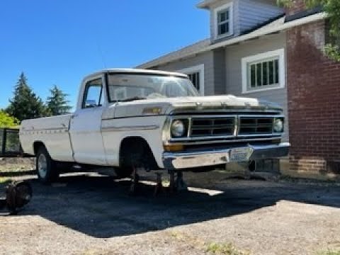 1972 Complete Front Suspension Rebuild, F250. Twin I beams, Front Disc Brakes