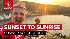 41K views · 162 reactions | What's better than seeing a sunset or a sunrise on your bike ride? How about seeing both in one ride? With the summer solstice comes the longest day of the year and, also, the shortest night! Hank and Conor took on the challenge of seeing who could ride the furthest on the shortest night of the year. Check out their rides on Komoot: https://gcn.eu/3R2 - Hank's Ride https://gcn.eu/3R3 - Connor's Ride | Global Cycling Network | Facebook