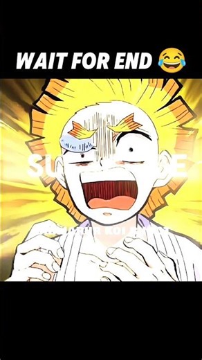 Zenitsu Gets Scared by Old Woman 😱#anime#edit