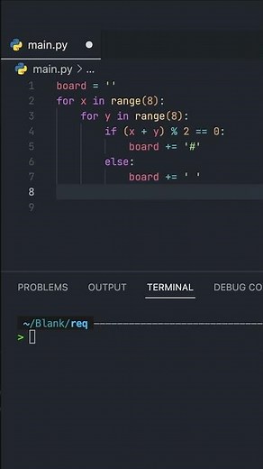 Generate A Chessboard In Python With Barely 10 Lines Of Code!