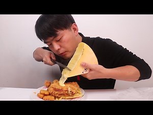 300块买了北欧进口芝士，体验抖音爆火的芝士瀑布到底好吃吗