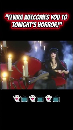 Elvira’s classic intro — full episodes on our channel! 🎬🖤