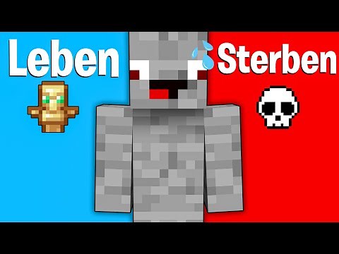 Minecraft ABER... ? WAS WÄHLST DU?! 🤔🟦🟥 Alphastein MINECRAFT
