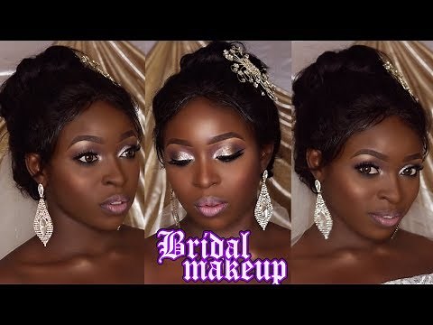 BRIDAL MAKEUP FOR DARK SKIN!