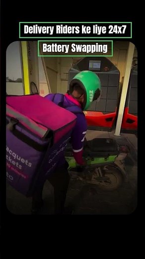 Zypp Electric Battery Swapping Station | Indofast Energy Battery #zyppelectric #swapping #delivery
