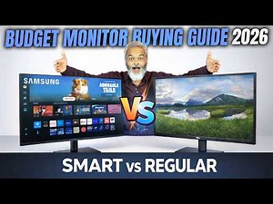 Budget Monitor Buying Guide 2026 🔥 Smart 🆚 Regular Displays ⚡ Kaun Sa khariden?