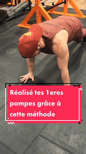 Apprendre à faire des pompes: Méthode étape par étape