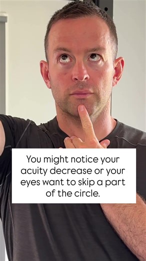 Where your eyes lose focus #eyeexercise #visiontips #shorts