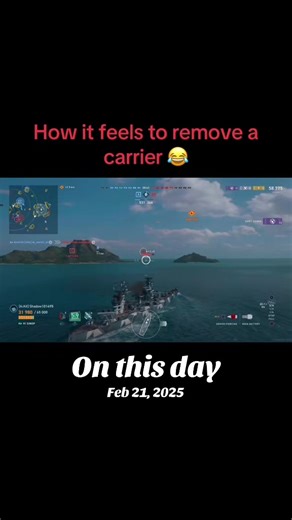 Deleting the sky goobers is always fun #onthisday #worldofwarships #worldofwarshipslegends #wowslegends #gaming