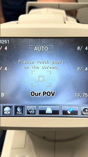 Curious what the eye doctor sees during an air puff test?