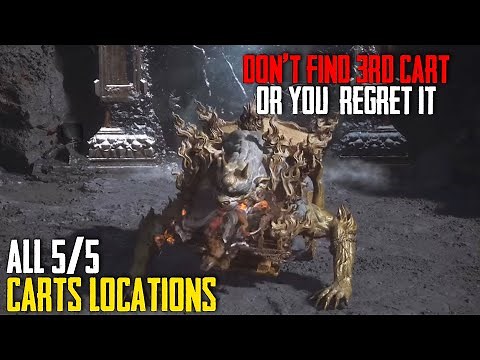Where to Find All Five Element Carts Locations Chapter 5 (DON'T FIND The 3RD CART) Black Myth Wukong