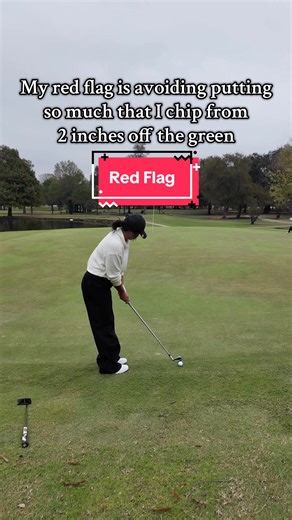 Avoiding Putting: A Golfer's Red Flag
