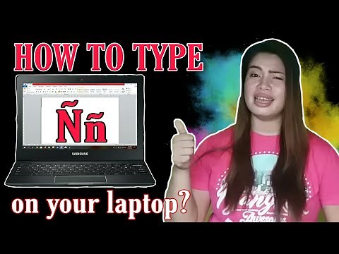 HOW TO TYPE Ñ ON LAPTOP?|| TAGALOG TUTORIAL|| VERY EASY|| Acer 3 Chai Chinnzz