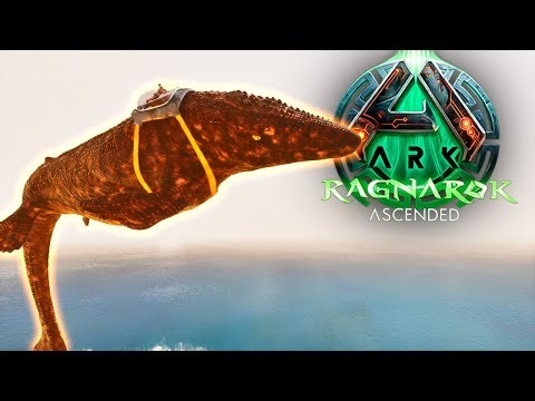 ARK ASA VANILLA #52 -TYLOSAURO Enfrentando 3 LIVYATANS! Será que DEU