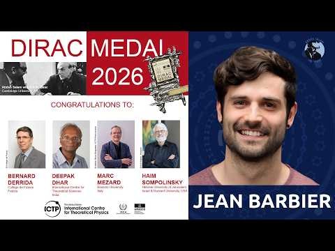 What Is Statistical Mechanics? — ICTP 2026 Dirac Medal Explained