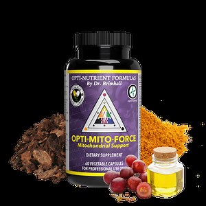 Opti-Mito-Force | Mitochondrial Function | Dr. Brimhall Opti-Nutrient | Optimal Health Systems
