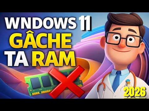 Windows GÂCHE ta RAM : la solution PROPRE pour un PC plus fluide (2026)