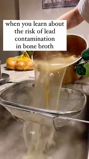 The Edge Content on Instagram: "The risk of lead contamination in bone broth diets Pub Med PMID: 23375414 https://pubmed.ncbi.nlm.nih.gov/23375414/ Ray Peat inspired gelatinous broth only requires short cooking time of 3 hours this lower risk of heavy metal contamination Also longer cooking times alters the amino acids profile in the Gelatin, which is the proline and glycine that are both anti-inflammatory "Using ox-tail or lamb shanks, the idea is to extract gelatin from the cartilage and ligam