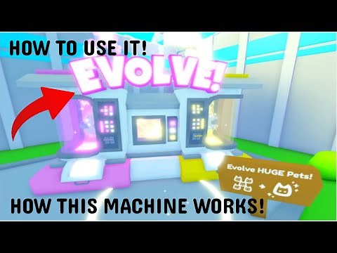 HOW TO EVOLVE HUGE PETS EASILY WITH THIS MACHINE (GUIDE) in Pet Simulator X