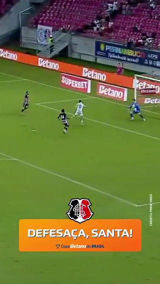 SAAAAALVA O SANTA!!! ❌🧤Gabriel anotou essa defesaça para o Santa Cruz e evita o gol do Sousa! 😱#CopaBetanoDoBrasil #SantaCruz #Sousa