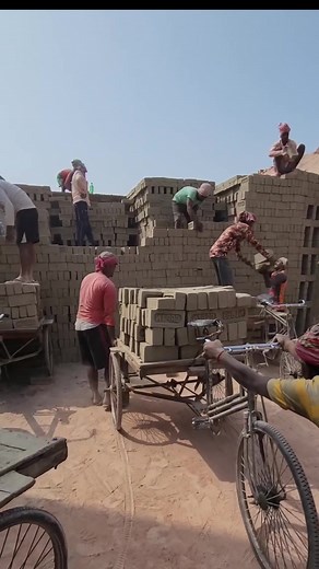 Traditional Bricks Making Process in India