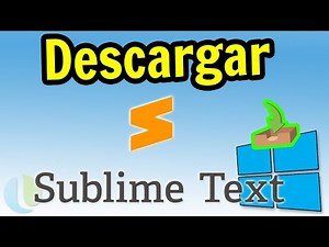 📥 Cómo DESCARGAR Sublime Text para PC en ESPAÑOL Free ▶ Instalar Sublime Text para Windows 10