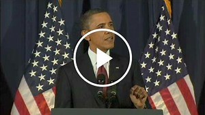 Obama's Speech on Libya