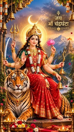 Maa Chandraghanta Status | Navratri Day 3 Status Video | Mata Chandraghanta Aarti |Chandraghanta Maa