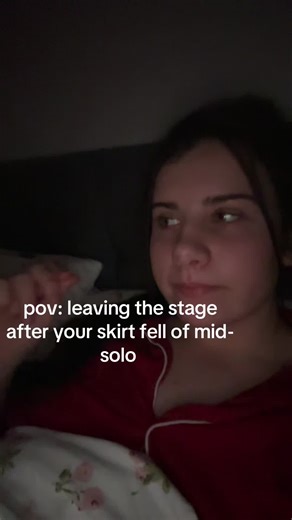 Hilarious Stage Moment: Skirt Mishap During Performance