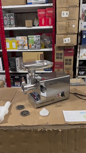 Imported Super Crest Big Size Meat Mincer with 1 Year Warranty #fyp #homeappliances #meat | Warsak Imported Collection