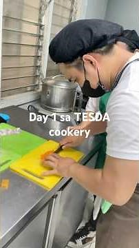 Day 1 ng Face to face namin sa TESDA NC2 Cookery #training #tesda #cooking #cookery