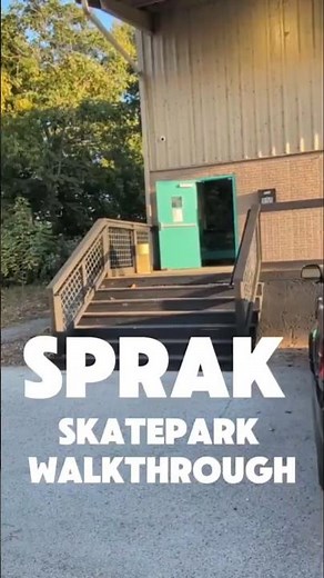 Walkthrough of Sprak Skatepark in Louisville, KY ‪@SprakSkateboarding‬