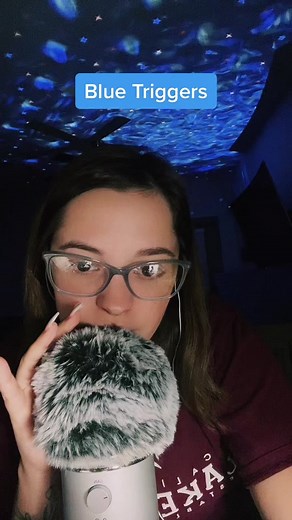 Blue triggers 🫐📘💙💤 #asmr
