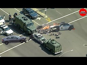 The MOST BRUTAL High-Speed ​​Police Chases of BANK ROBBERS Caught on Camera #5