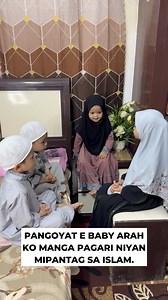 Baby Arah is preaching to her siblings about the relevance of Islam at a young age. | BABY ARAH MEDIA