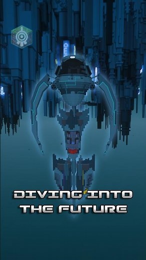 Diving into the Future! #codelyoko #minecraft