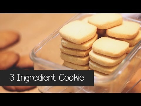 3 Ingredient Cookies in 3 Minutes