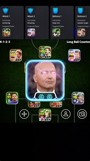 R. Martinez 4-2-1-3 Long Ball Counter 🔥 Best Meta Formation eFootball 2026 #Shorts