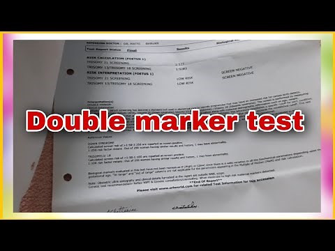 Double Marker Test - First Trimester
