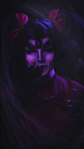 Halloween Costume Ideas: Muffet Cosplay Makeup Tutorial