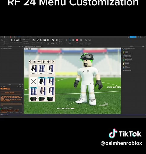 RF 24 Menu Customization #fyp #fypシ #foryoupage #roblox #soccer #football #tpsultimatesoccer #xbyzca #xbyzcafypシ #rf24