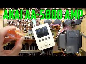 Akai AA-5800 Amplifier Service Repair