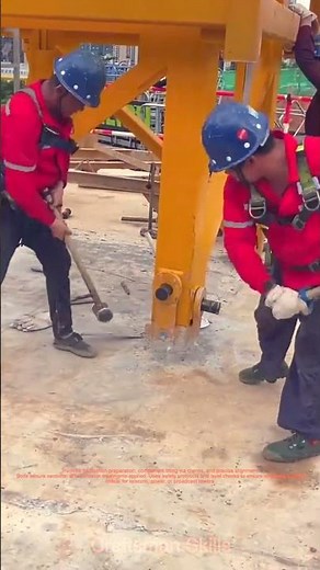 Installation Technology of Metal Tower Pins